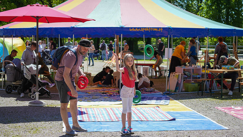 Er\u00f6ffnung Volksgartenfest 2024