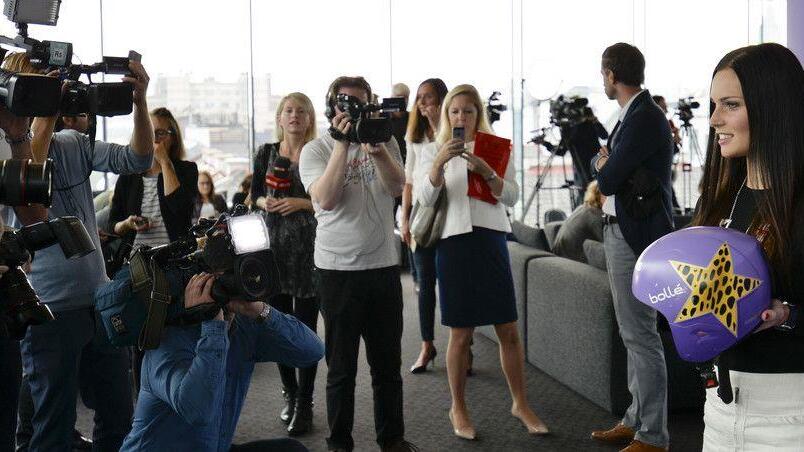 Bilder der Pressekonferenz