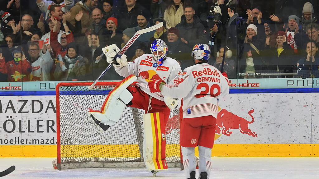 EC Red Bull Salzburg schlägt Black Wings Linz