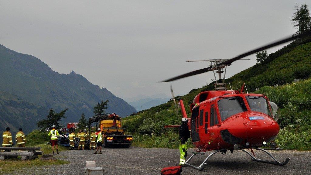 Pkw-Absturz auf der Großglockner Hochalpenstraße