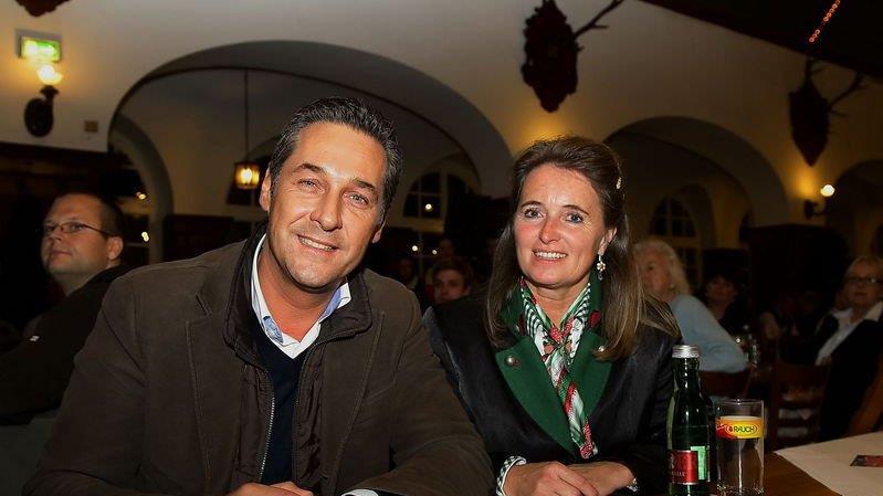 H.C. Strache im Stiegl-Keller