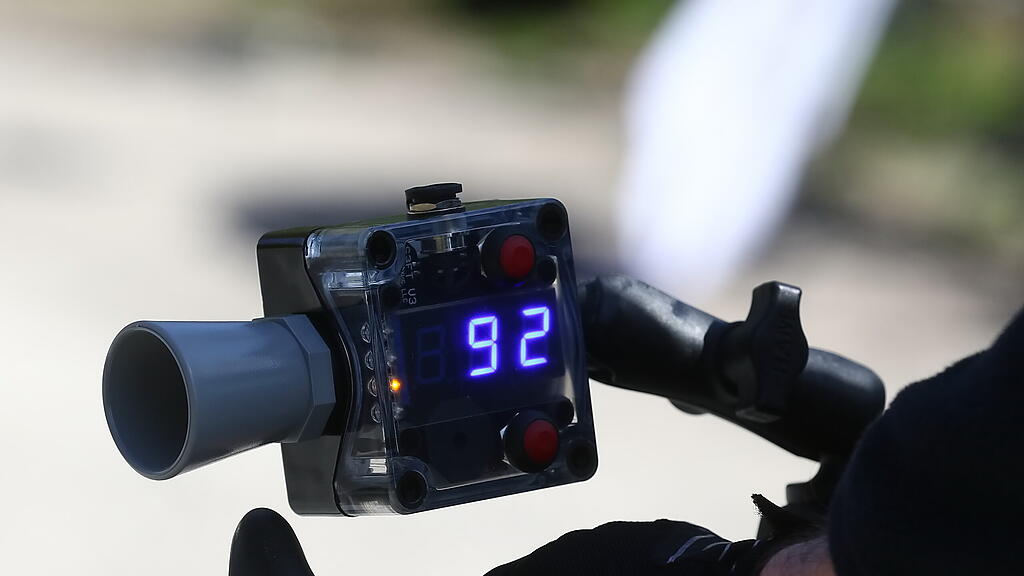 Abstandmessungen, Radfahrer