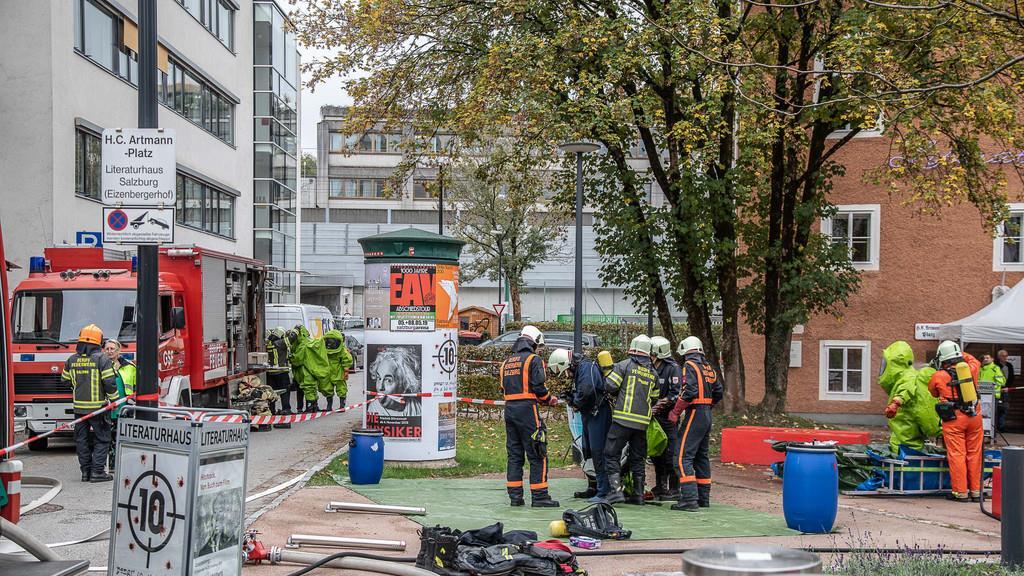 Chemikalienaustritt im LKH Salzburg
