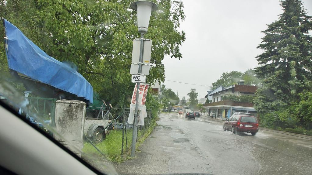 Gmunden überschwemmt