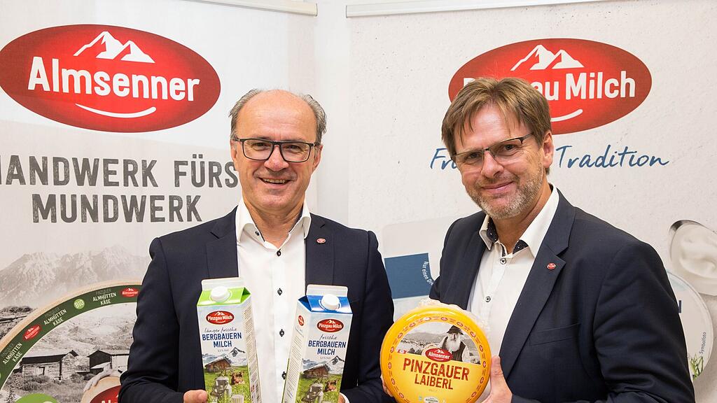 Hans Steiner und Hannes Wilhelmstätter freuen sich über den Erfolg.