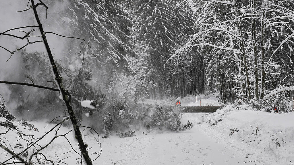 Schneechaos Salzburg