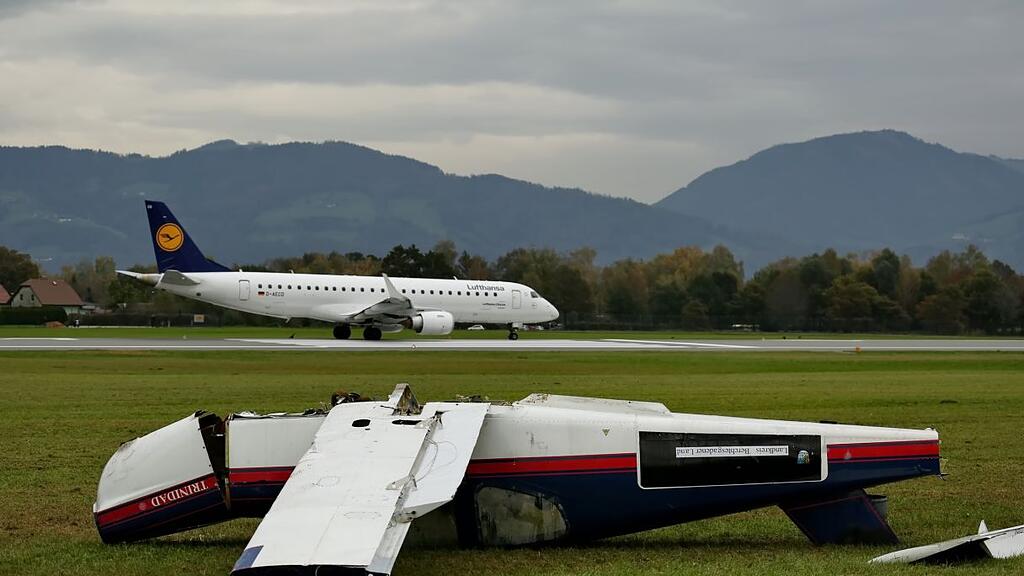 Große Übung am Salzburger Flughafen