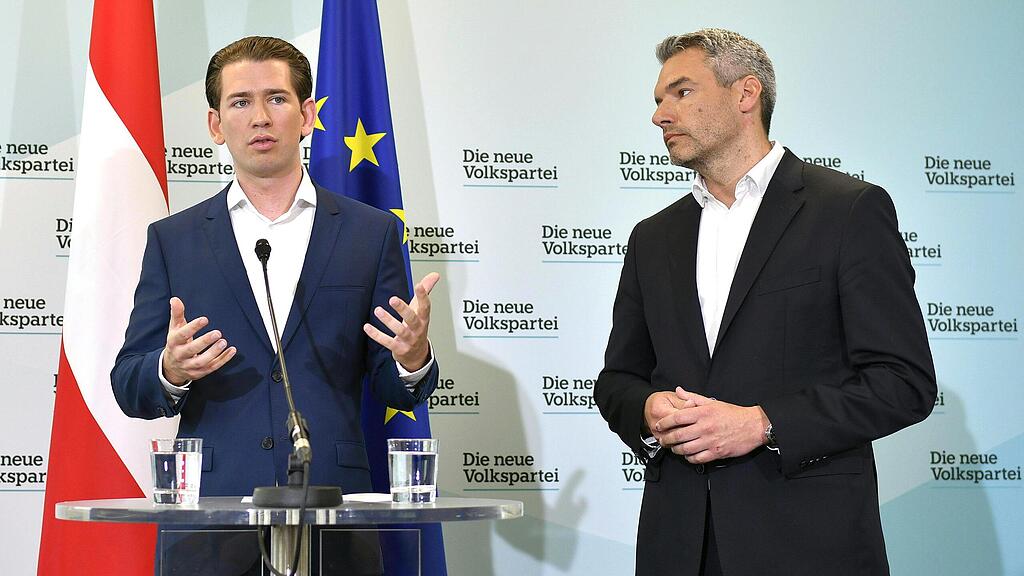 Sebastian Kurz, Karl Nehammer, ÖVP