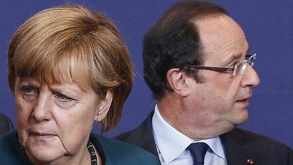 Merkel und Hollande - schwierige Zusammenarbeit