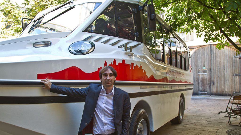 Vorstellung Amphibien-Bus Salzburg