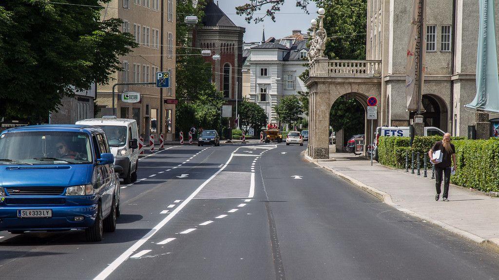 Letzte Arbeiten in der Schwarzstraße