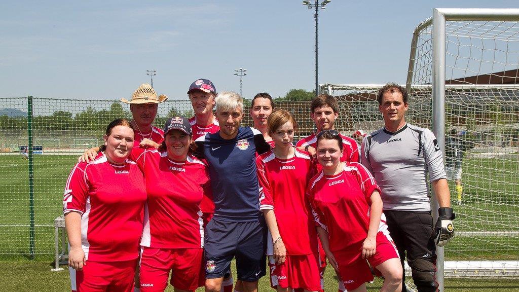 Hobbyturnier mit den Red-Bull-Stars