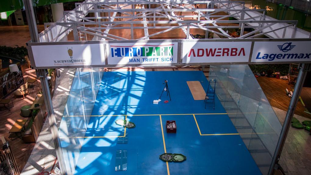 Aufbau Squash-Challenge