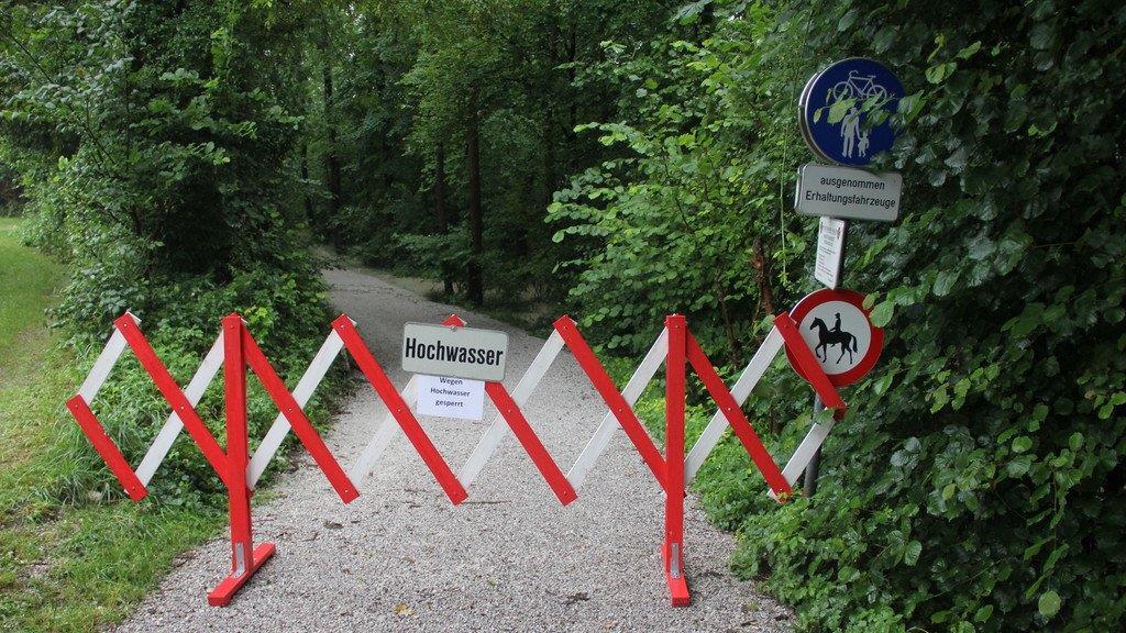 Hohe Pegel im Tennengau