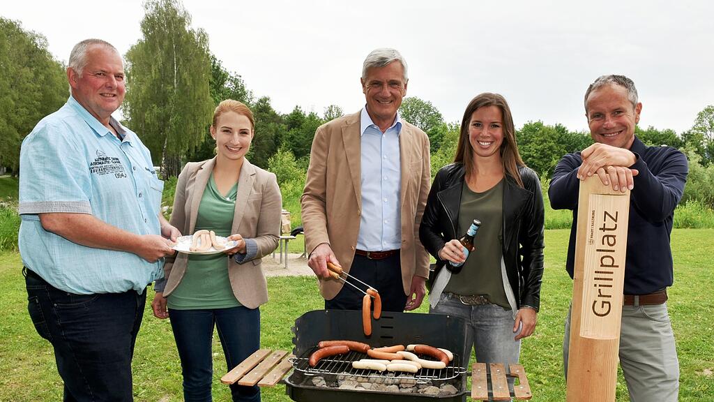 Der Grillplatz am Glanspitz ist eröffnet.