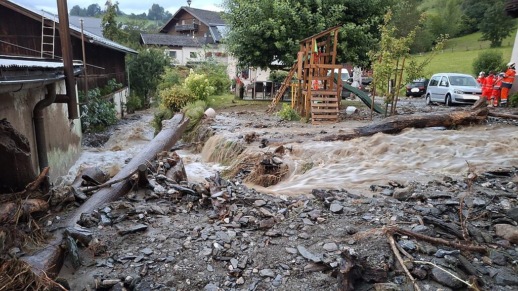 Murenabgänge Pinzgau