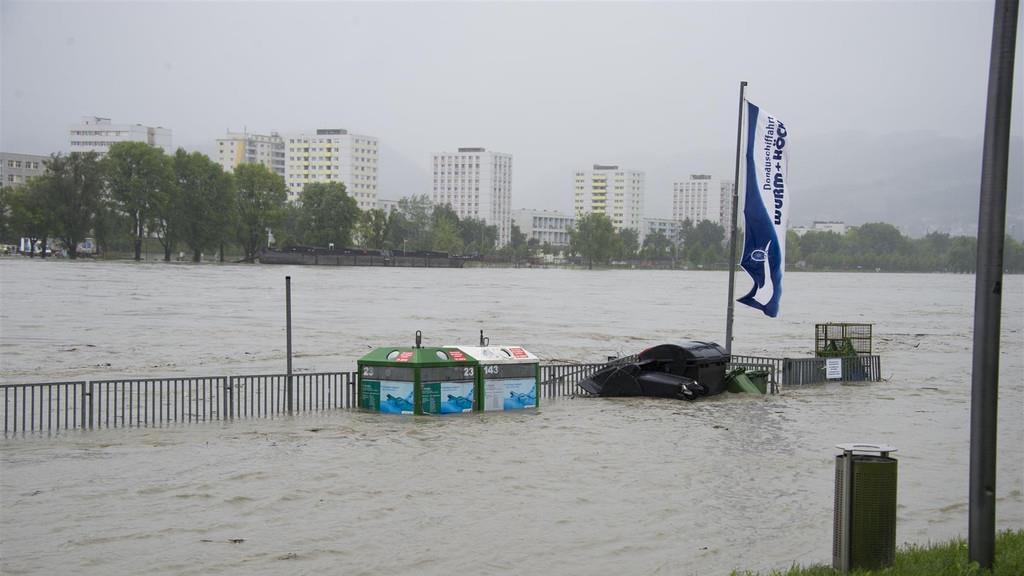 Hochwasser in Linz