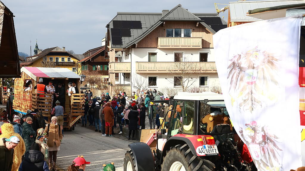 Faschingsumzug der Trachtenmusikkapelle Elsbethen