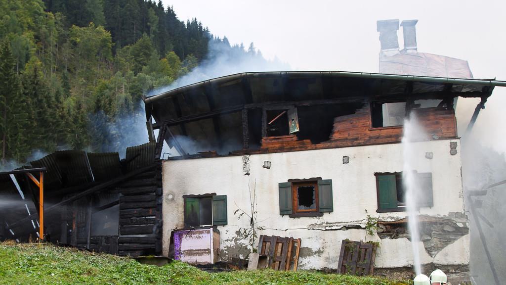 Bauernhof in St. Veit abgebrannt