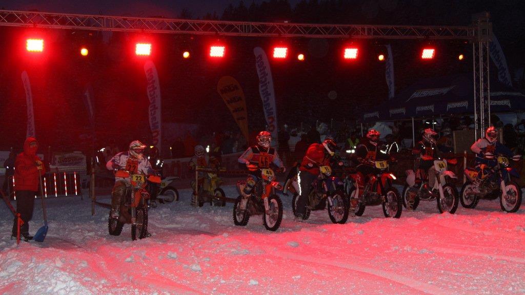 Snow Speedhill Race in Ried