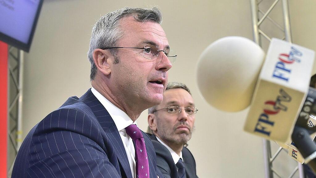 PK, Norbert Hofer, Herbert Kickl