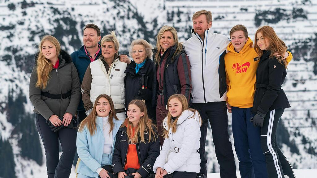 Niederländische Royals am Arlberg