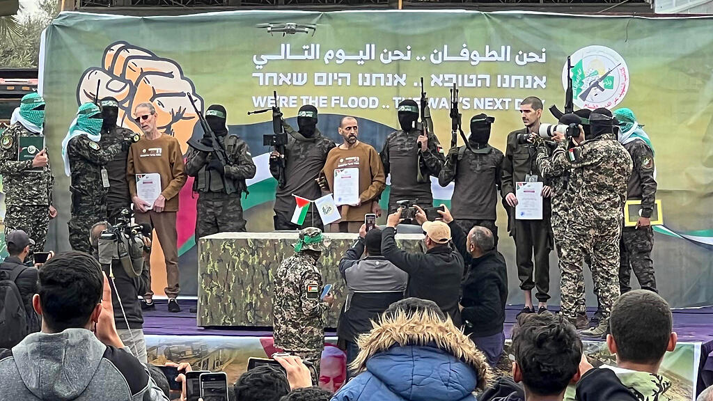 Geiselübergabe in Gaza