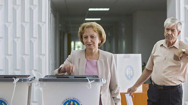 Die unterlegene pro-russische Kandidatin Zinaida Greceanii