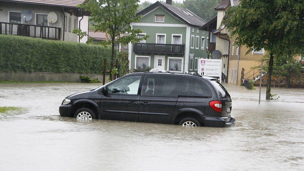Hochwasser in Freilassing, II