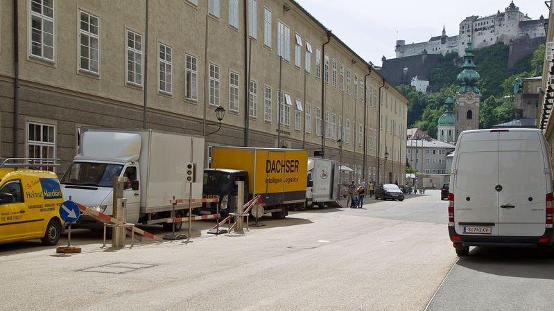Poller in der Hofstallgasse