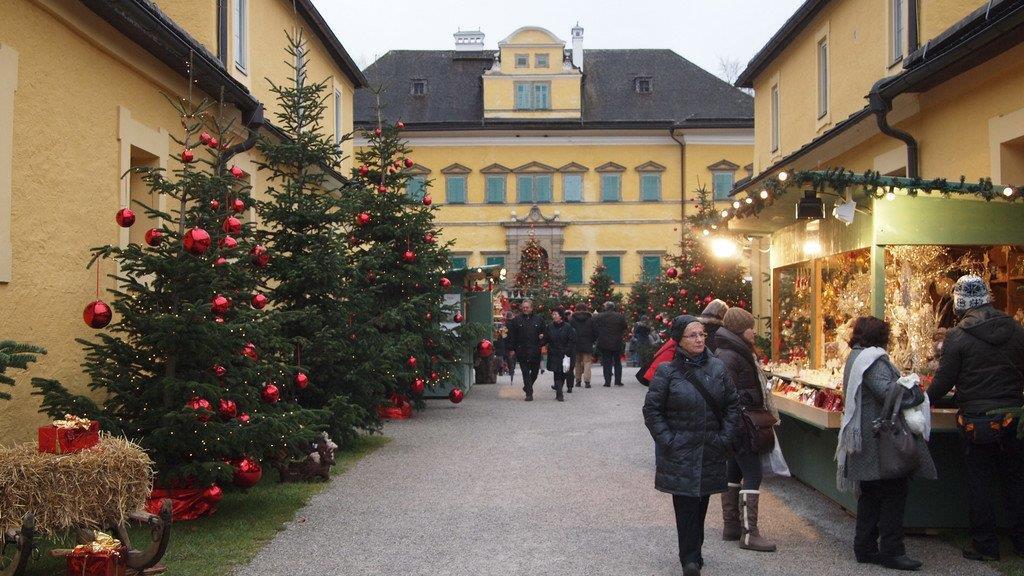 Christkindlmarkt in Hellbrunn