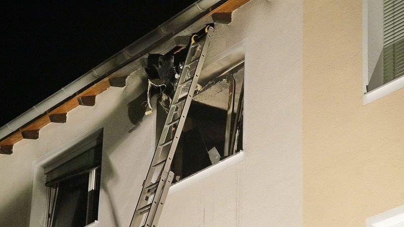 Bilder vom Schlafzimmerbrand