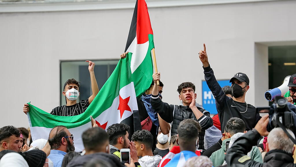 Palästina-Demo in Salzburg