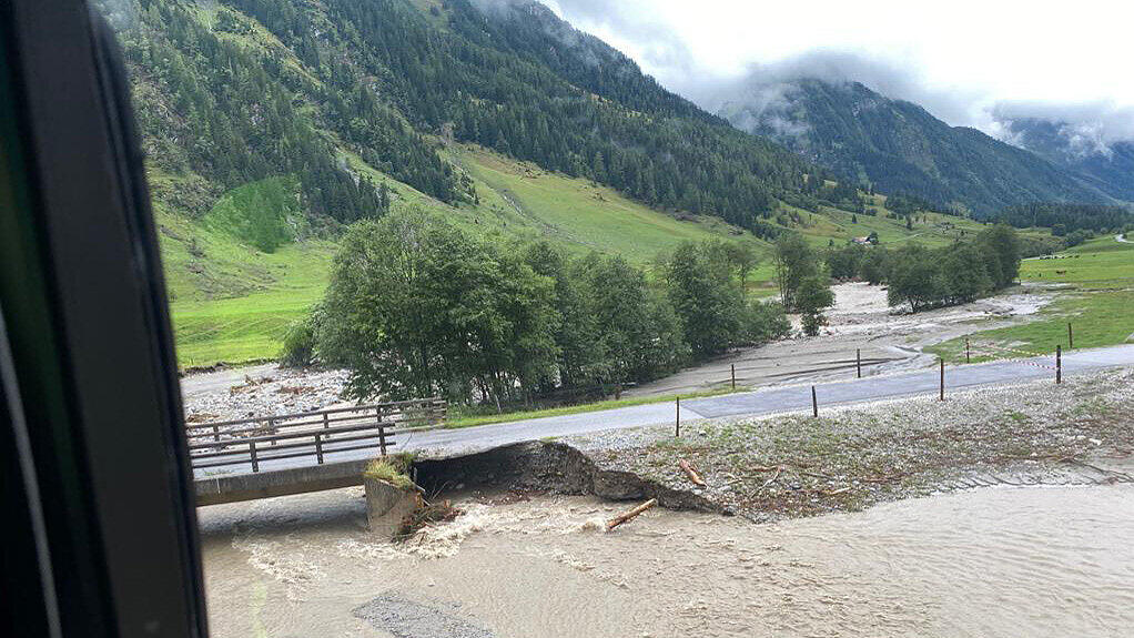Überschwemmung_Rauriser Tal