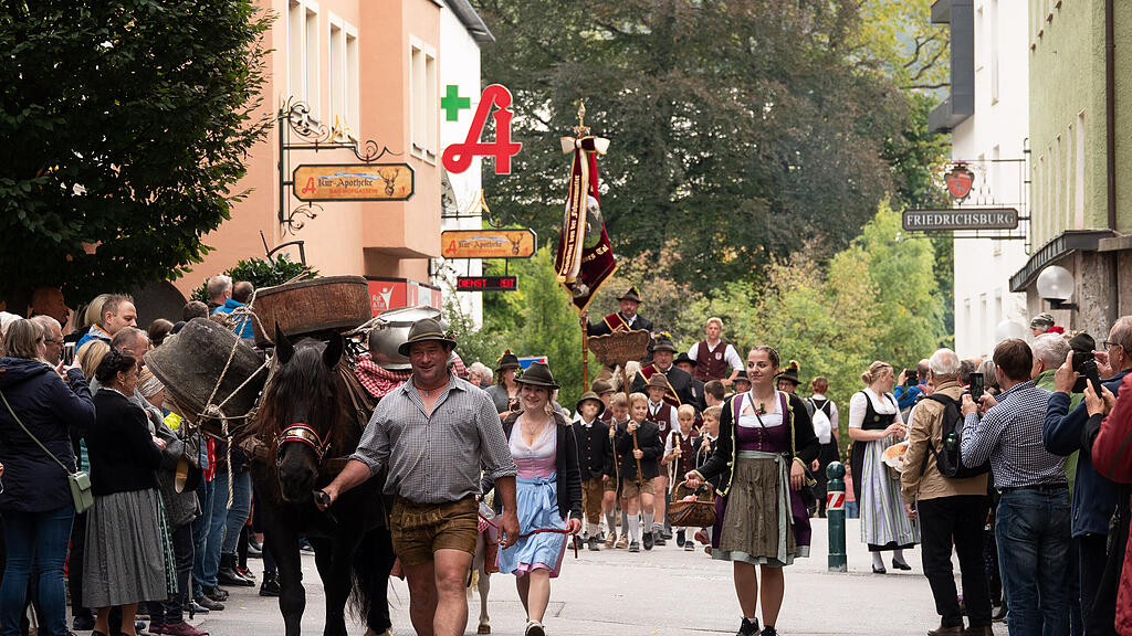 Bad Hofgastein feiert Erntedankfest