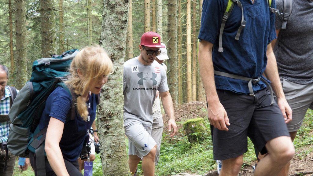 Wandertag mit Marcel Hirscher