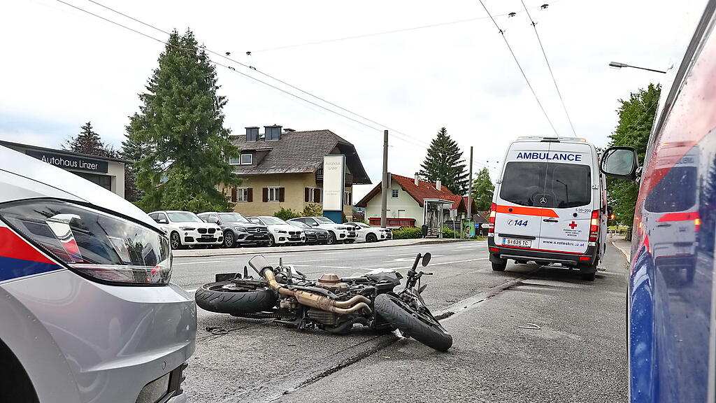 Motorradunfall Langwied