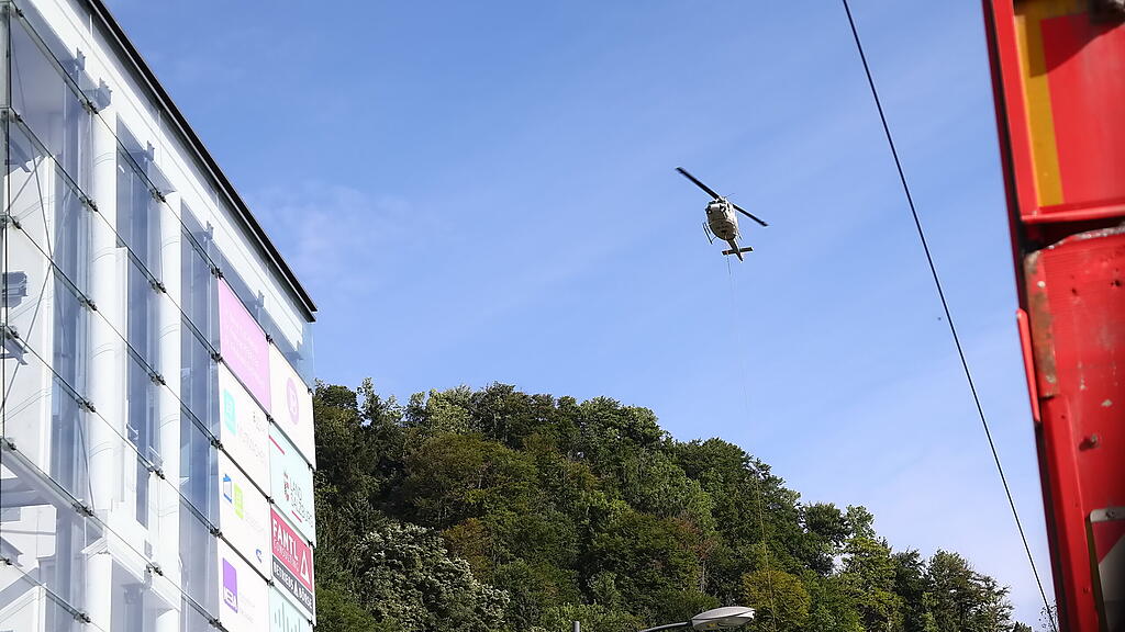 Baumtransport-Kapuzinerberg