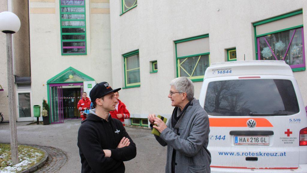 Scheckübergabe des Austrian Firefighter Run