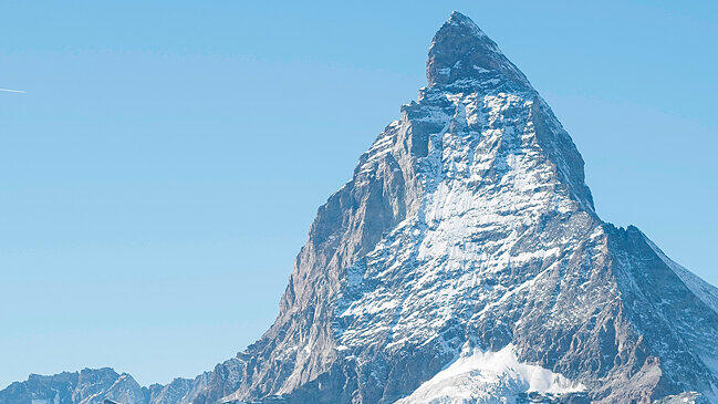 Haub war am Matterhorn unterwegs./Cyril Zingaro/Keystone via AP/Archiv