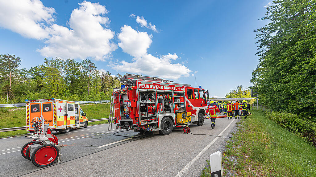 Verkehrsunfall in Burghausen