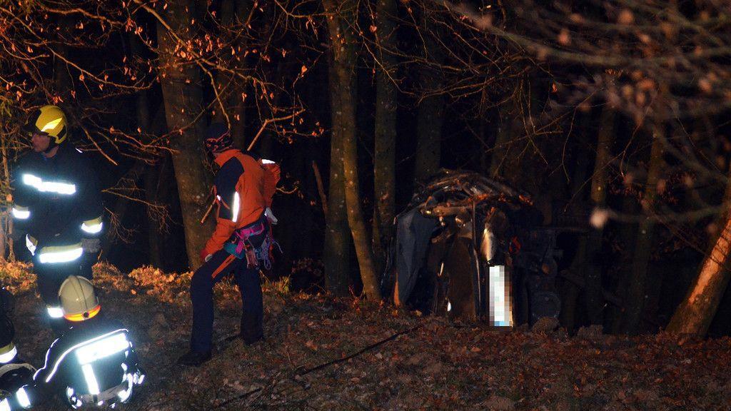 Pkw-Absturz in St. Johann