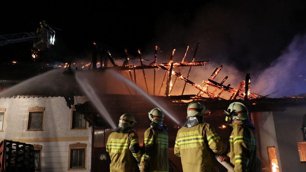 Alarmstufe 4: Großbrand in Seekirchen