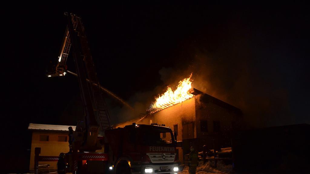 Brand im Sägewerk in Radstadt II