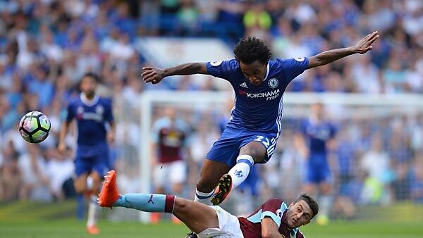Chelseas Willian trug sich in die Torschützenliste ein