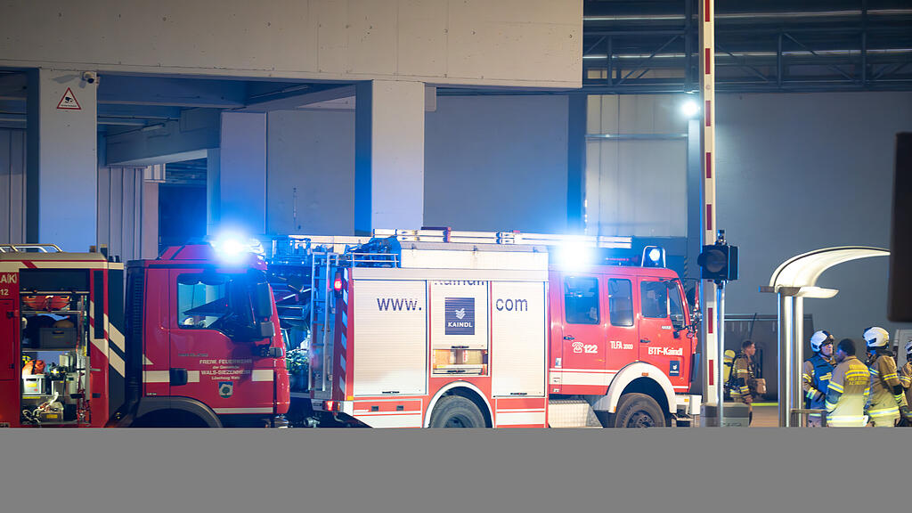 Brand bei Kaindl in Wals I