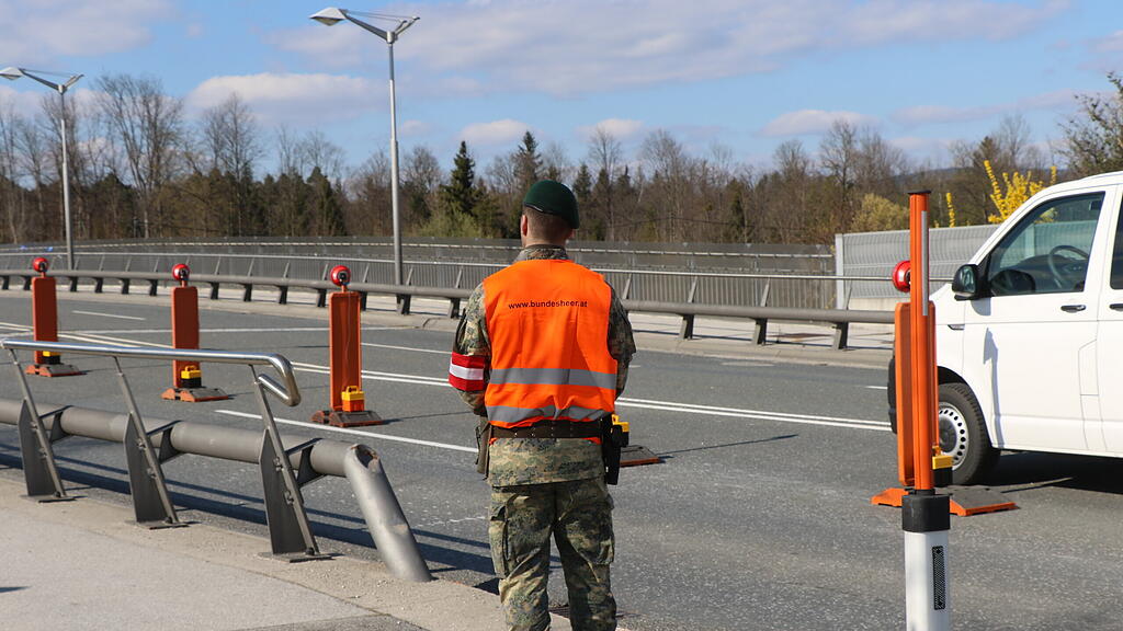Bundesheer an Grenze