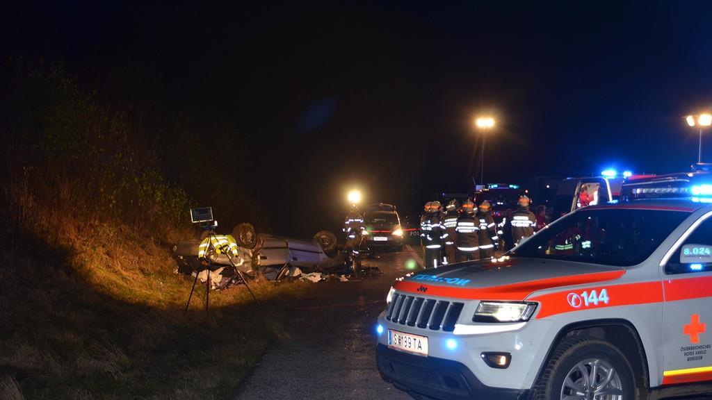 Schwerer Verkehrsunfall auf A10 bei Pfarrwerfen