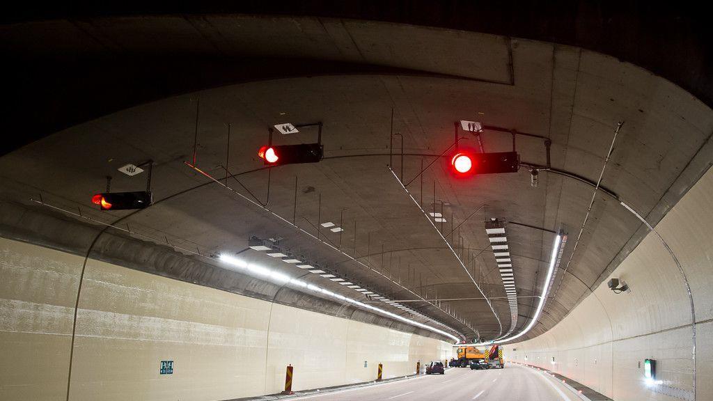 Feuertaufe: Großübung im Lieferinger Tunnel