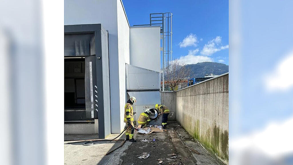 Einsatz Papiercontainer Zell am See